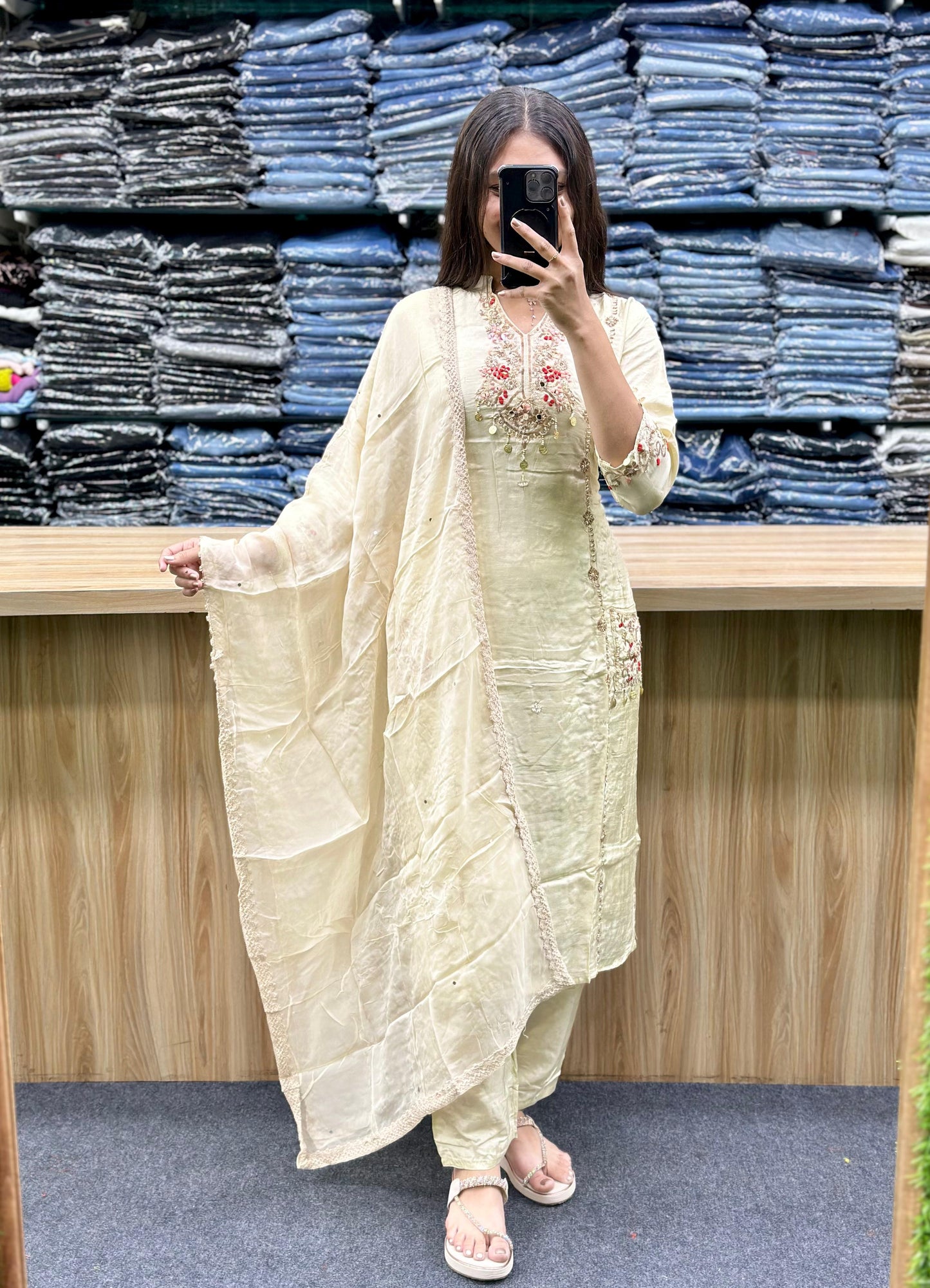 KURTA DUPATTA PAIR - SQ317