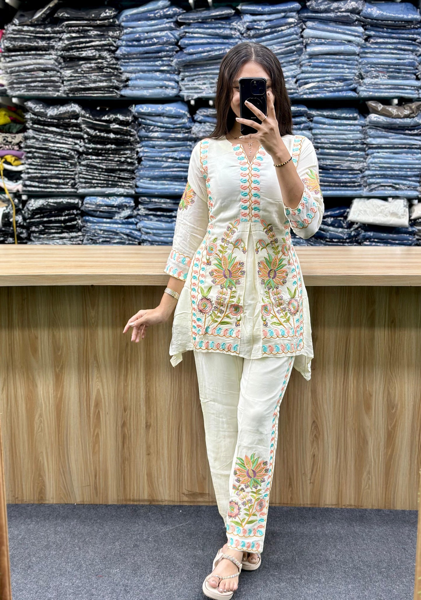 KURTA PLAZO PAIR - SQ2043