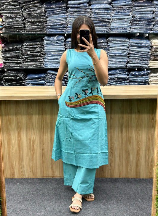 KURTA - PLAZO PAIR - JC3615