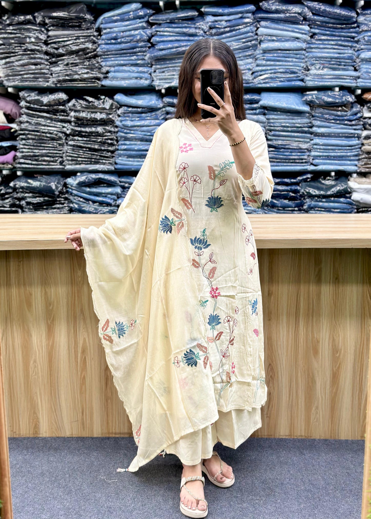 KURTA DUPATTA PAIR - RV3373