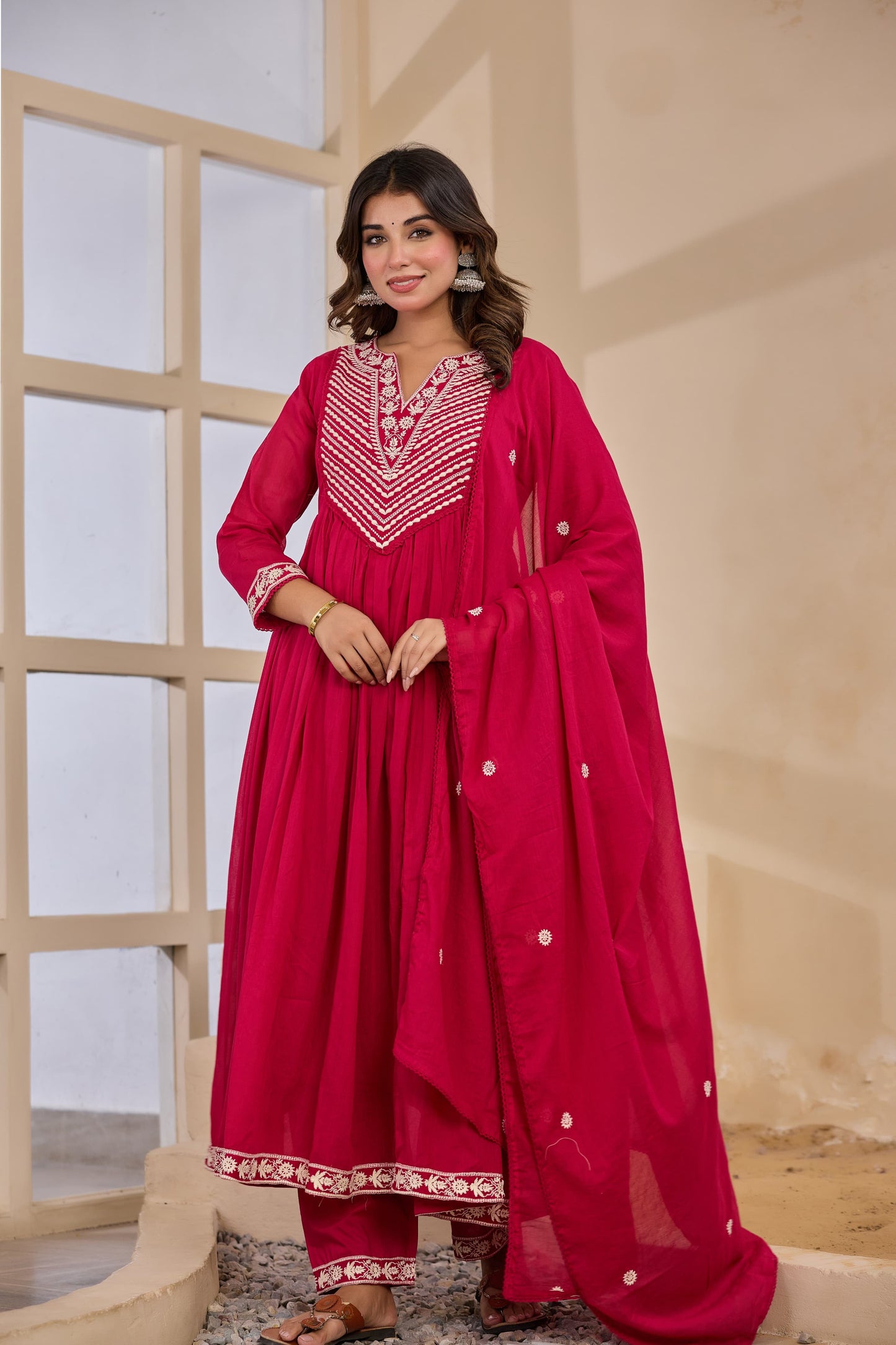 KURTA DUPATTA SET - HT235