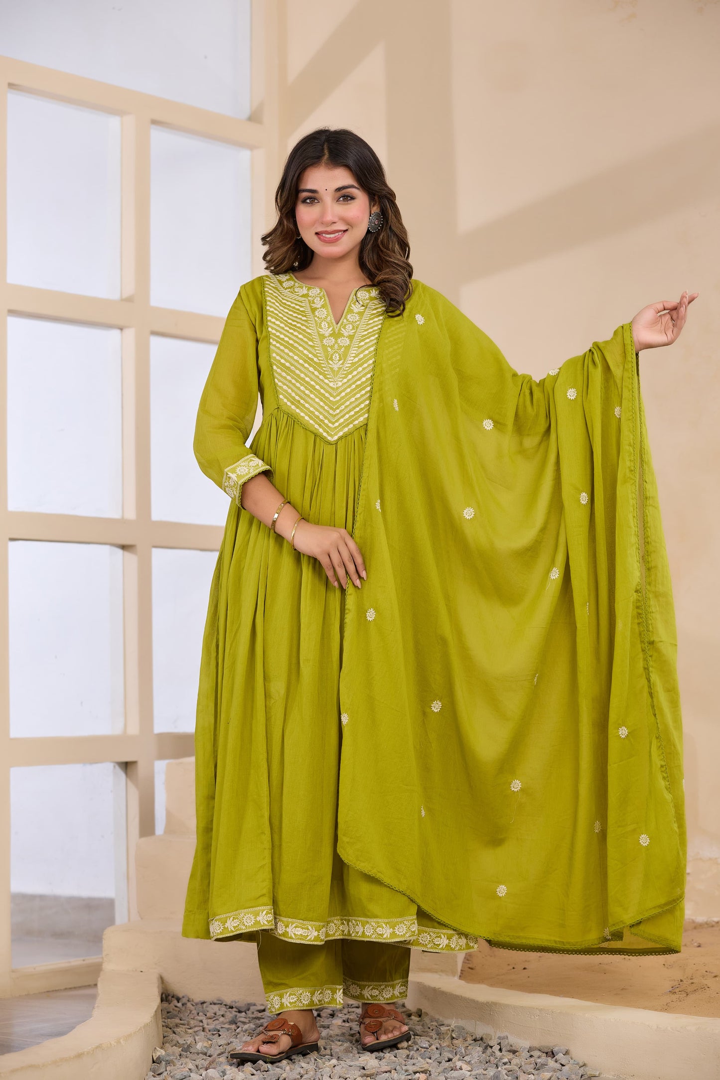 KURTA DUPATTA SET - HT235