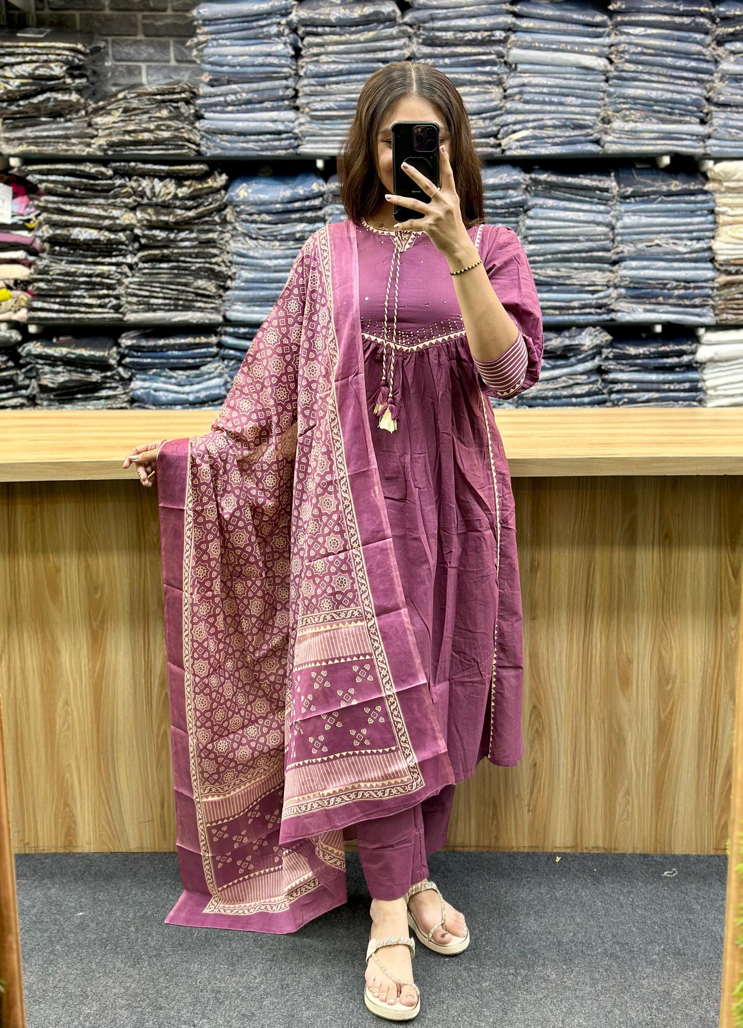 KURTA DUPATTA PAIR - HT233