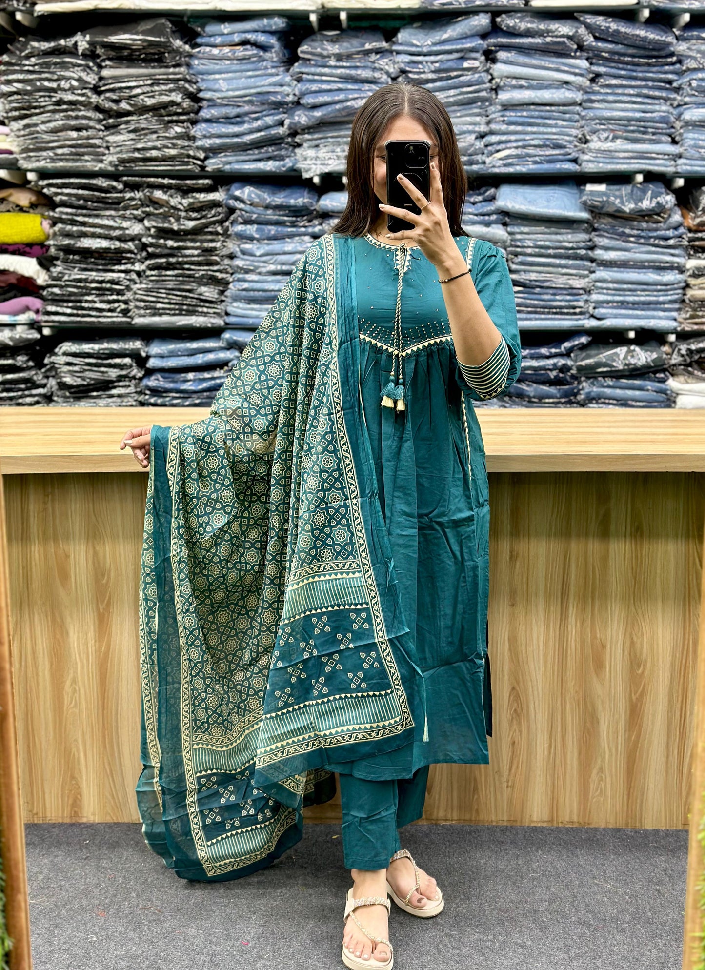 KURTA DUPATTA PAIR - HT233