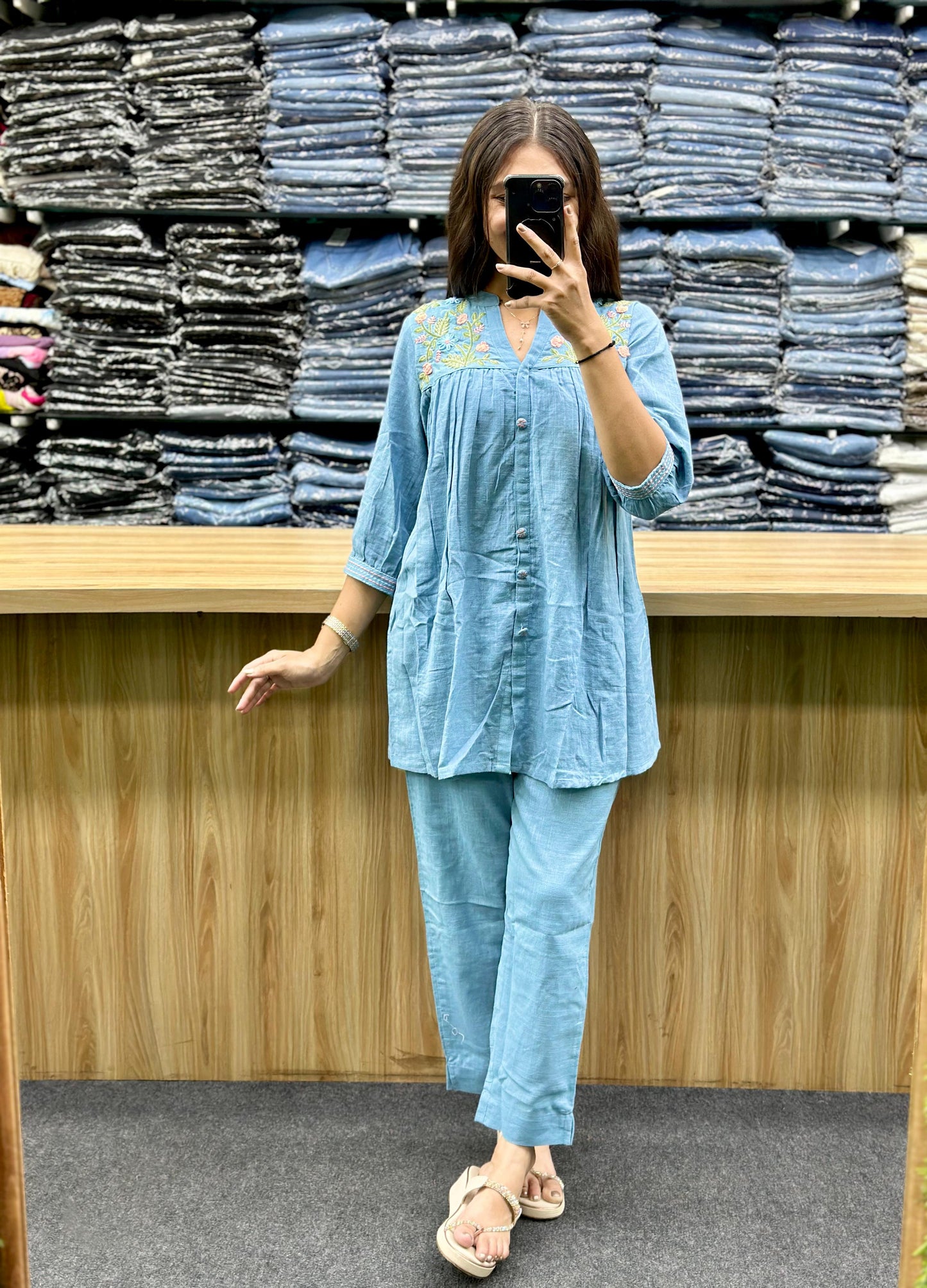 KURTA PLAZO PAIR - HT225