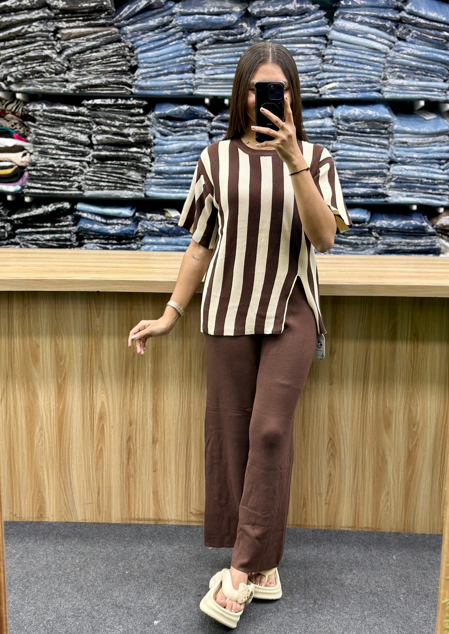 LAINING WOLLON CO-ORD SET