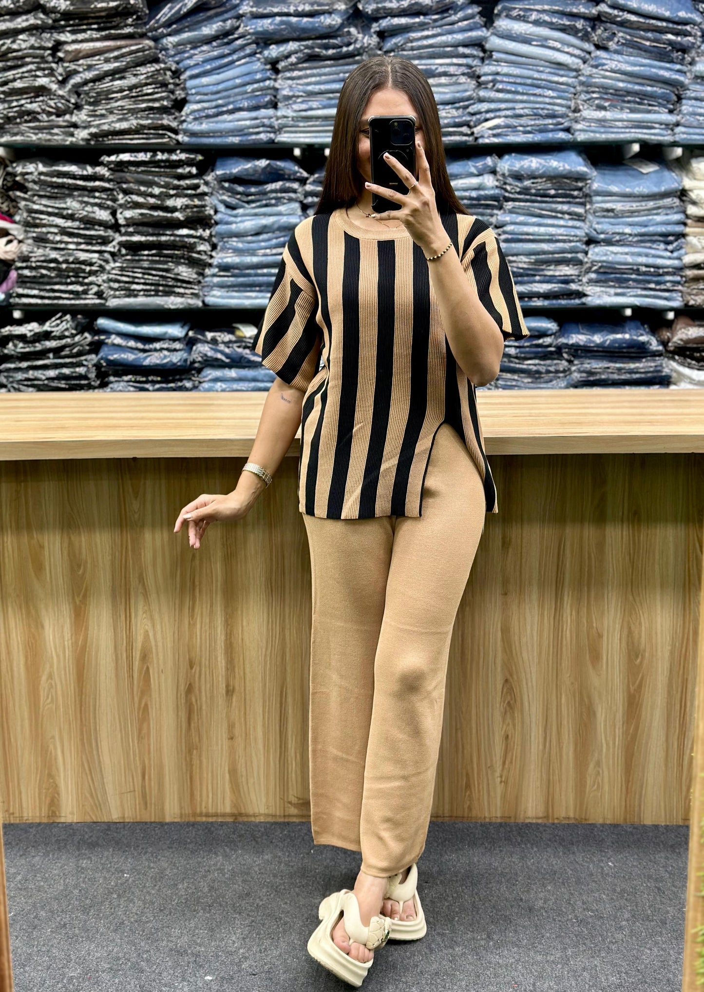 LAINING WOLLON CO-ORD SET