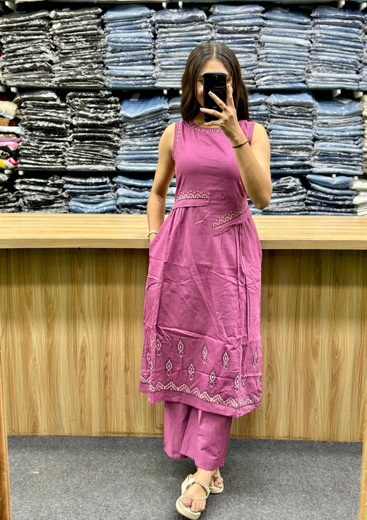 KURTA PLAZO SET - JC3645