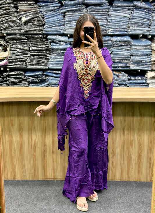 DOWN KURTA PLAZO PAIR - RV3268