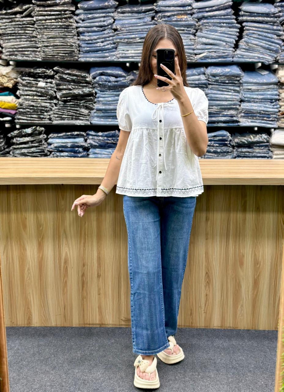 COTTON TOP-PENT PAIR