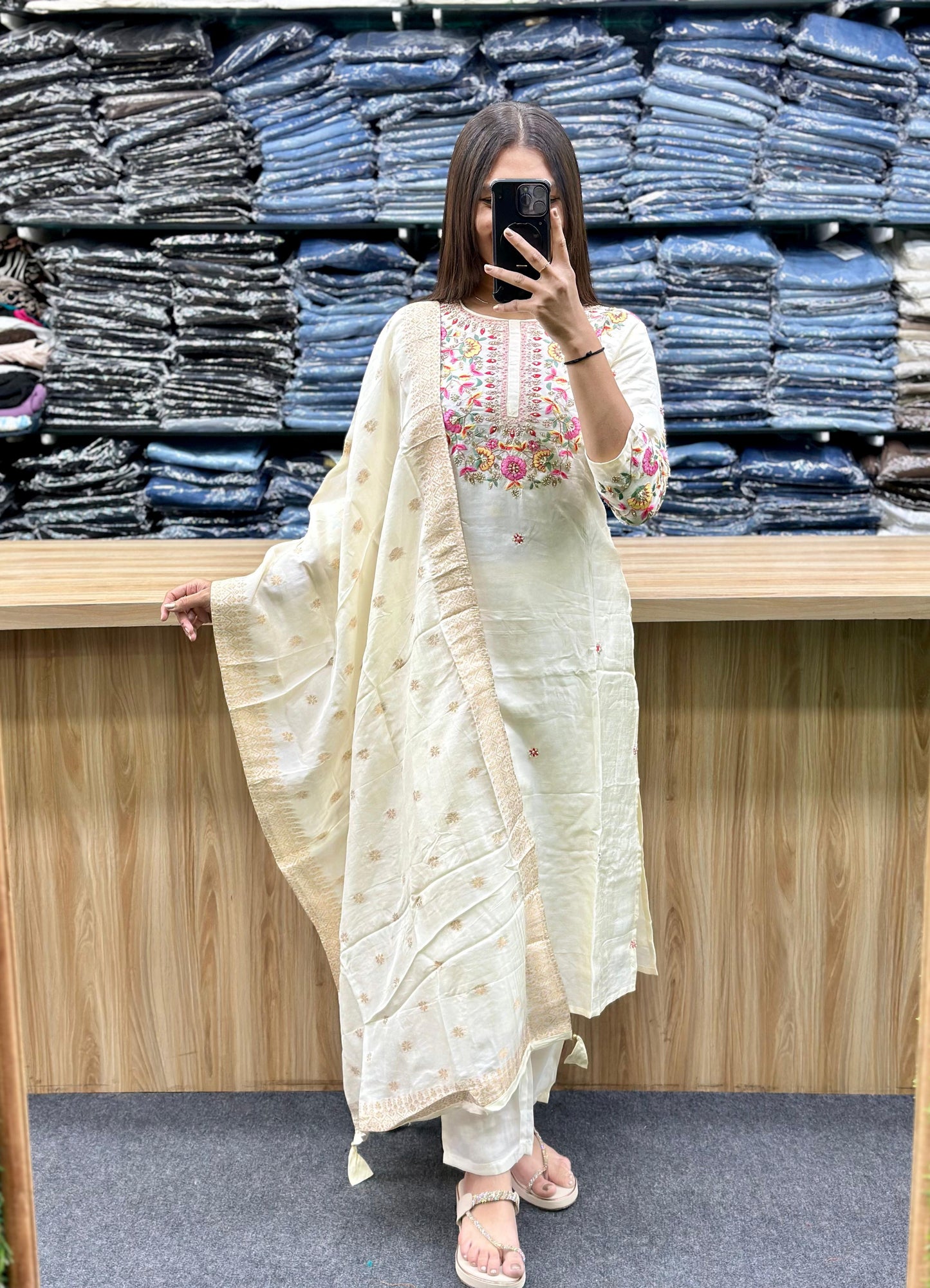 KURTA DUPATTA SET - KV2854