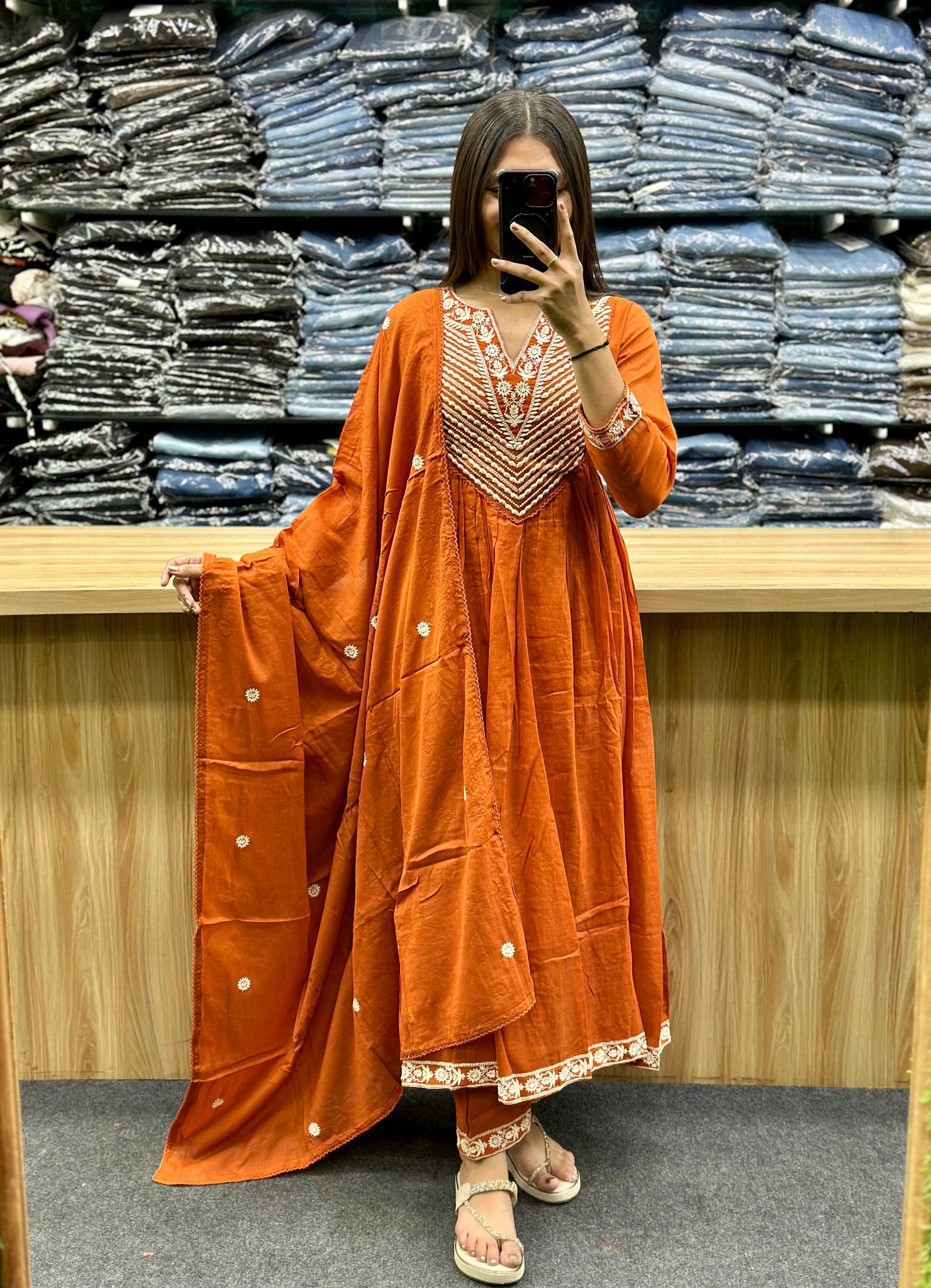 KURTA DUPATTA SET - HT235