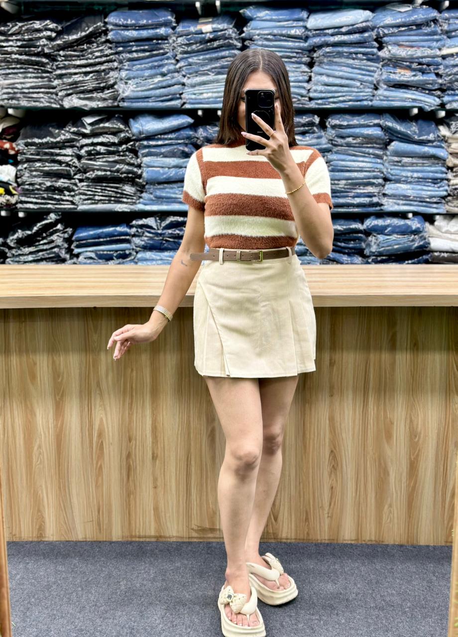 WOLL-TSHIRT SKIRT PAIR