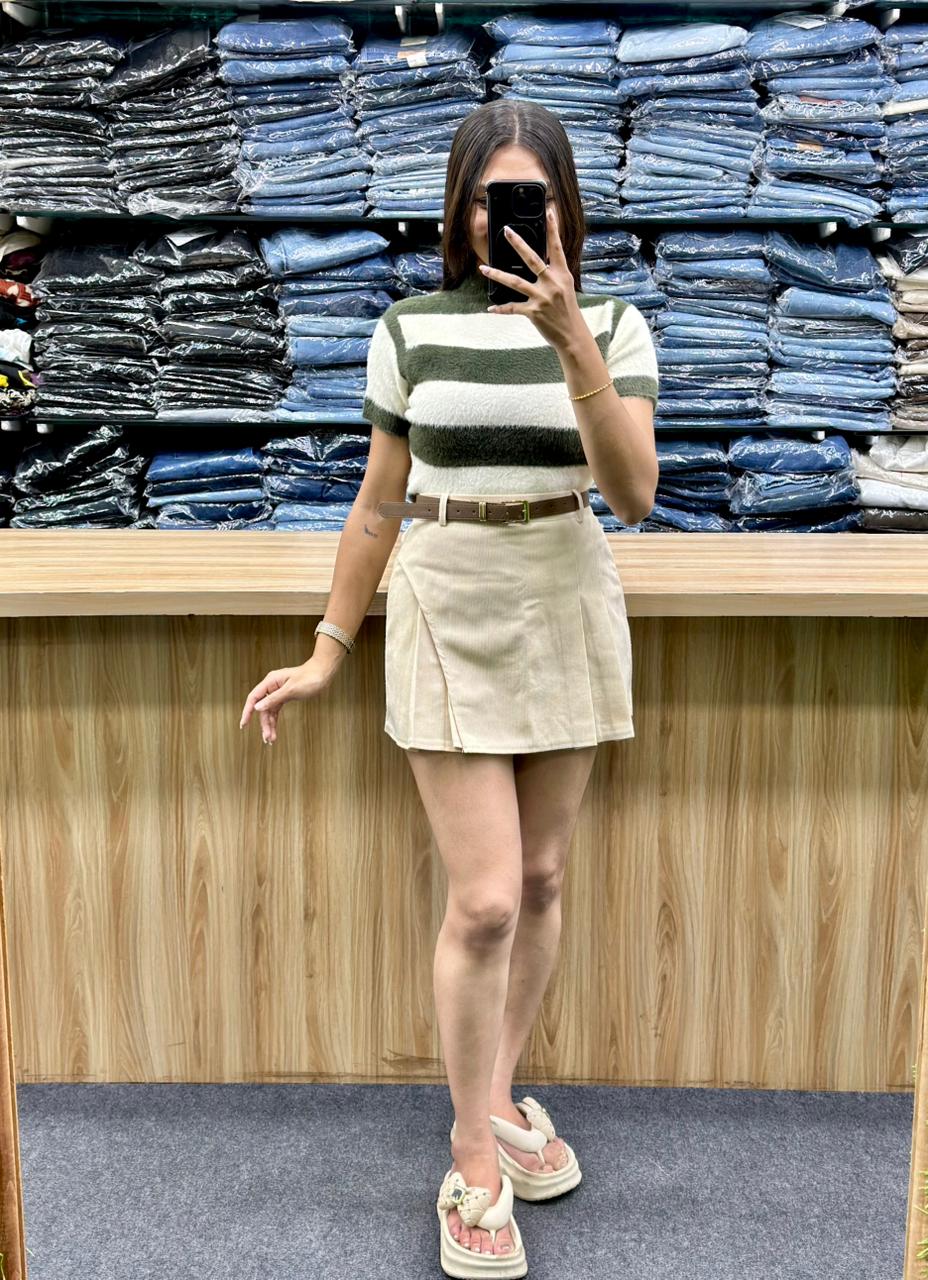 WOLL-TSHIRT SKIRT PAIR