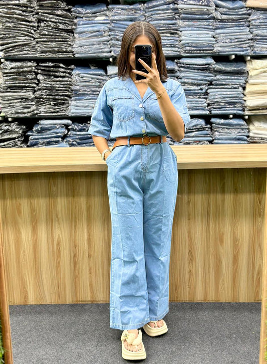 DENIM JUMSUITE