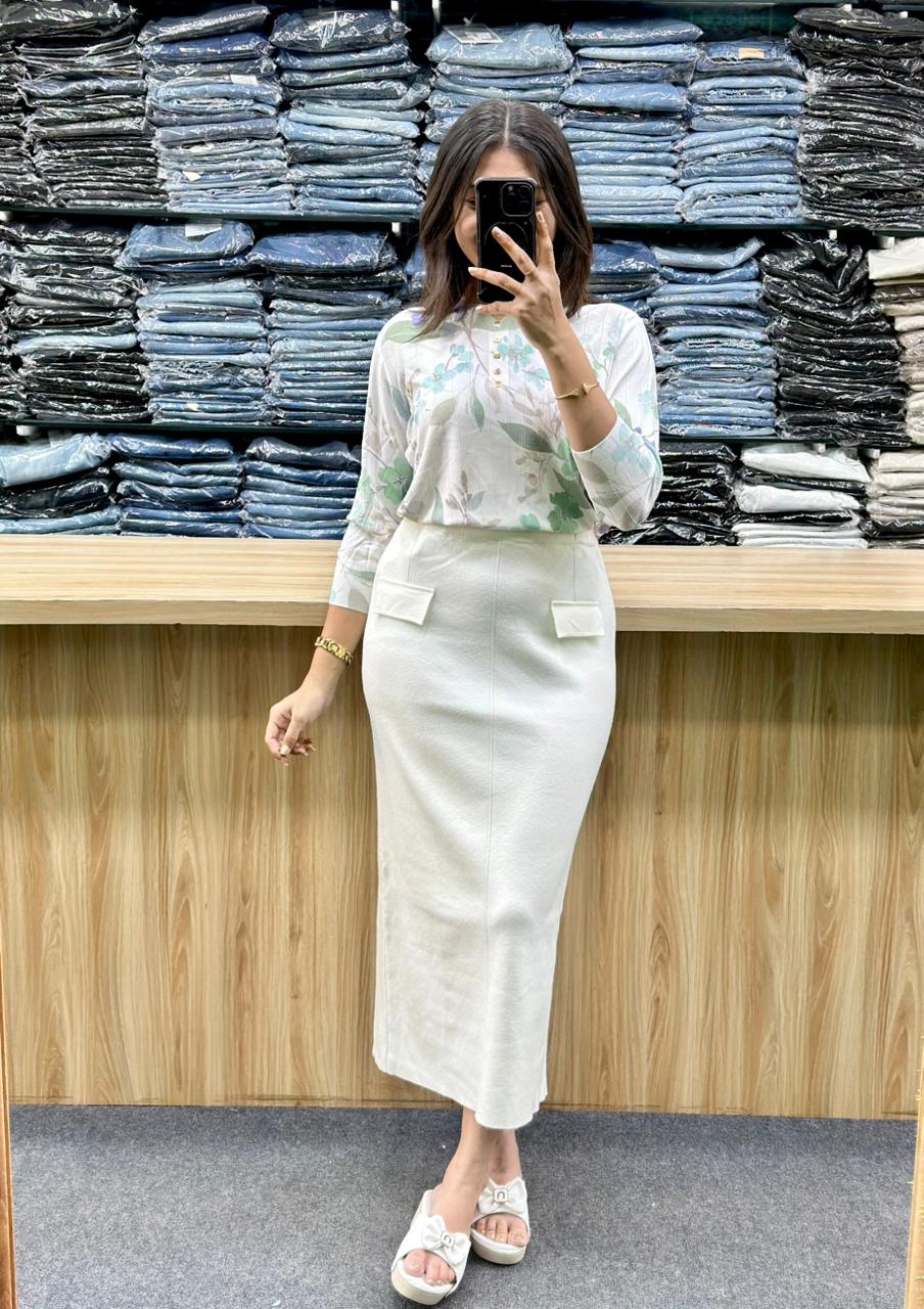 ONLY LONGSKIRT-POCKET