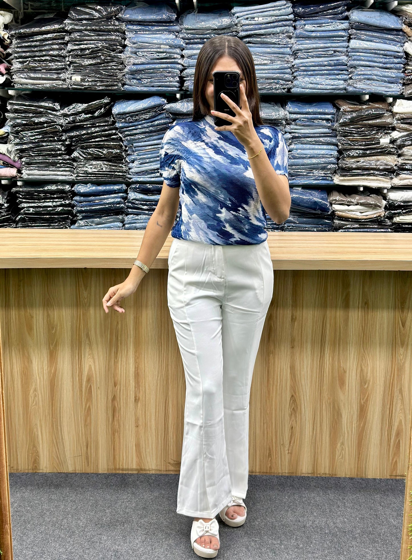 BAMBOOTOP - FISHCUT BOTTOM PAIR
