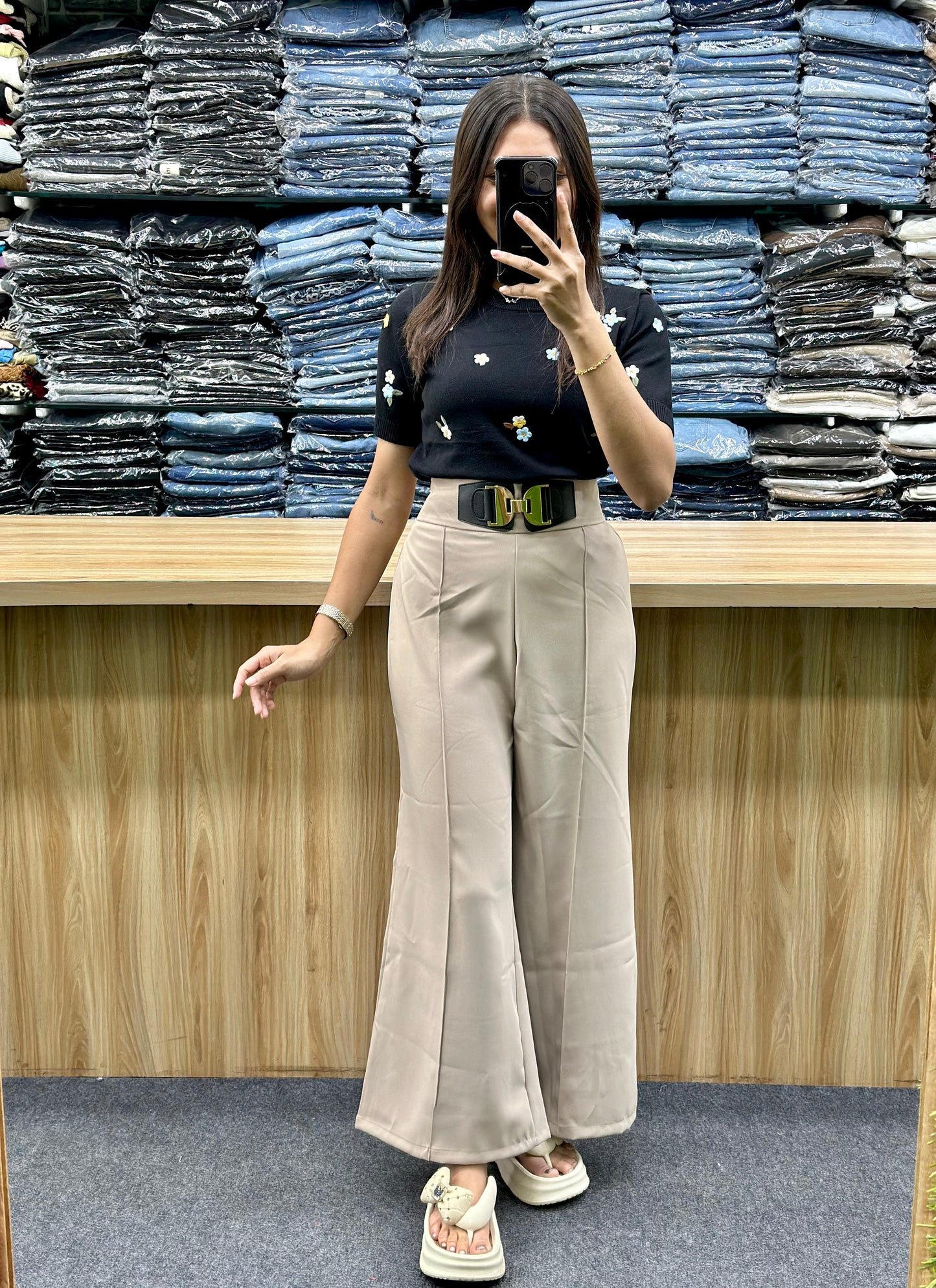 TSHIRT-PLAZO PAIR