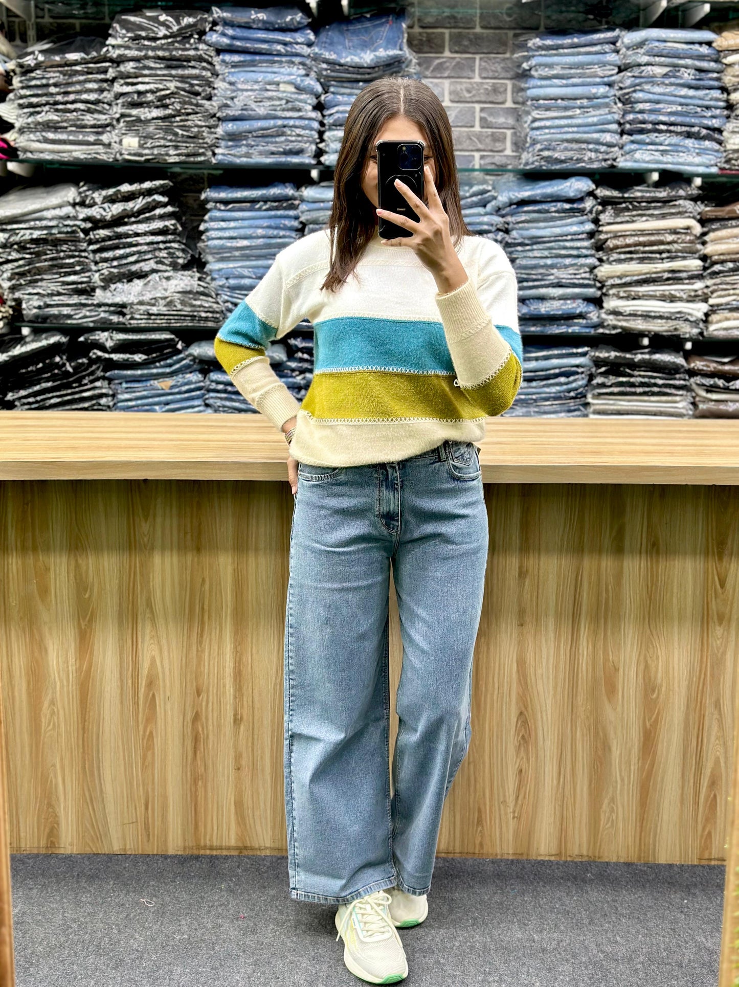 FULLSLIVE TSHIRT-JEANS PAIR