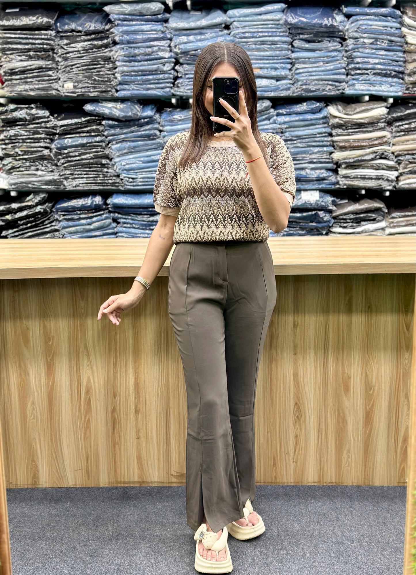IMPORTED TSHIRT-FISHCUT BOTTOM