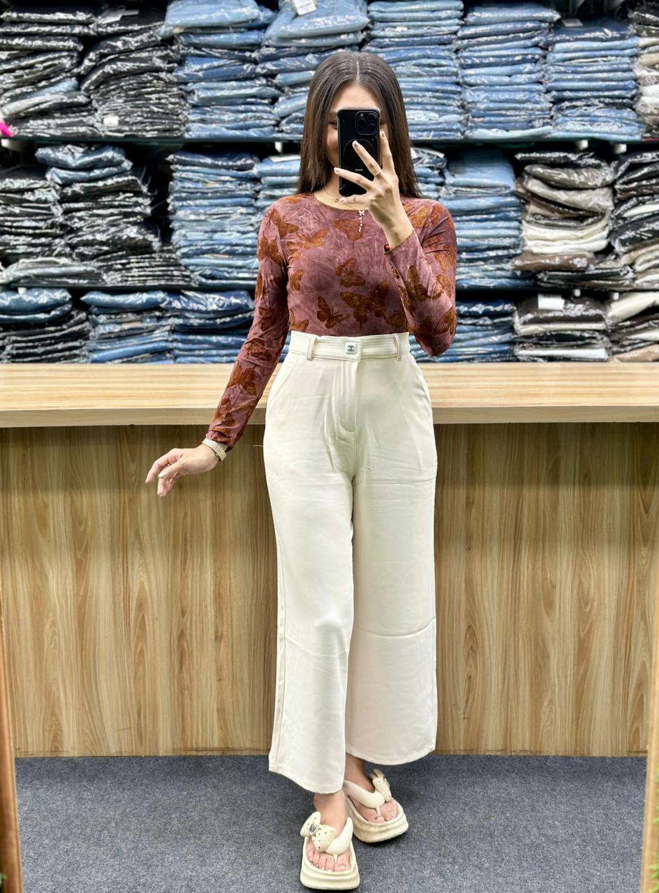 BODYCON TOP-KOREAN BOTTAM PAIR