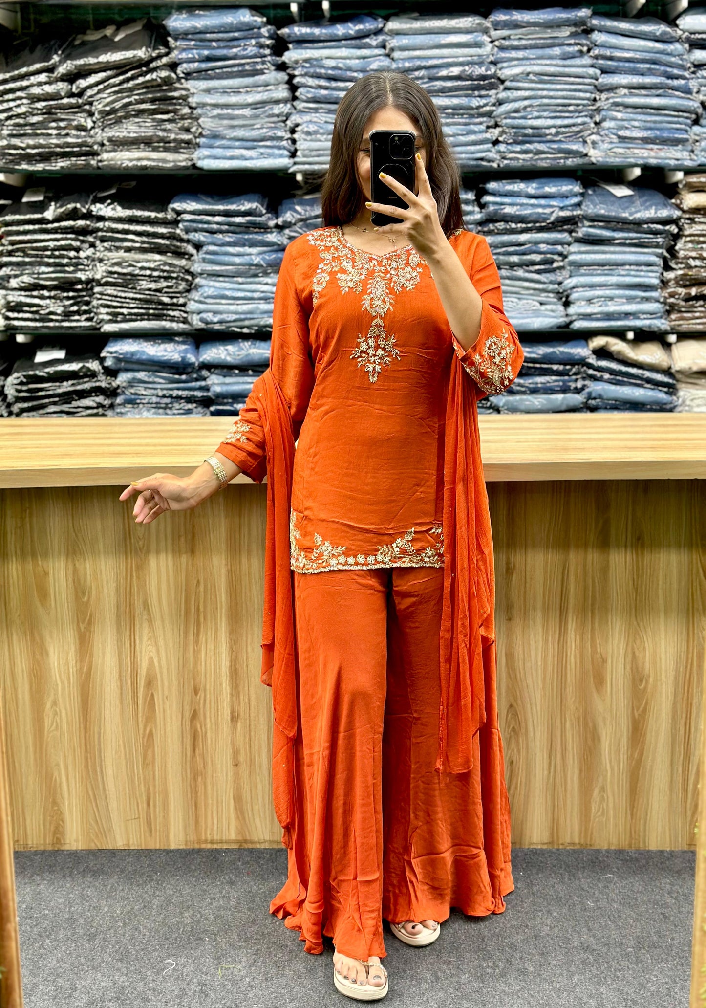 SARARA KURTI-DUPATTA SET - SQ0491