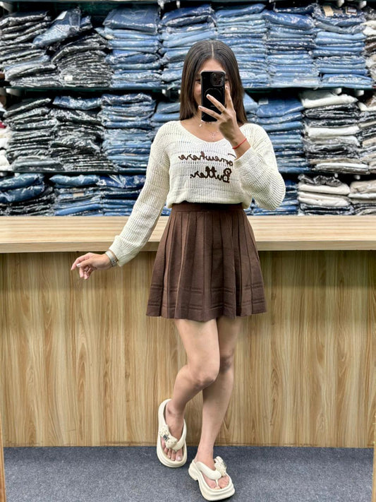 CROSIOTOP-WOOLSKIRT PAIR