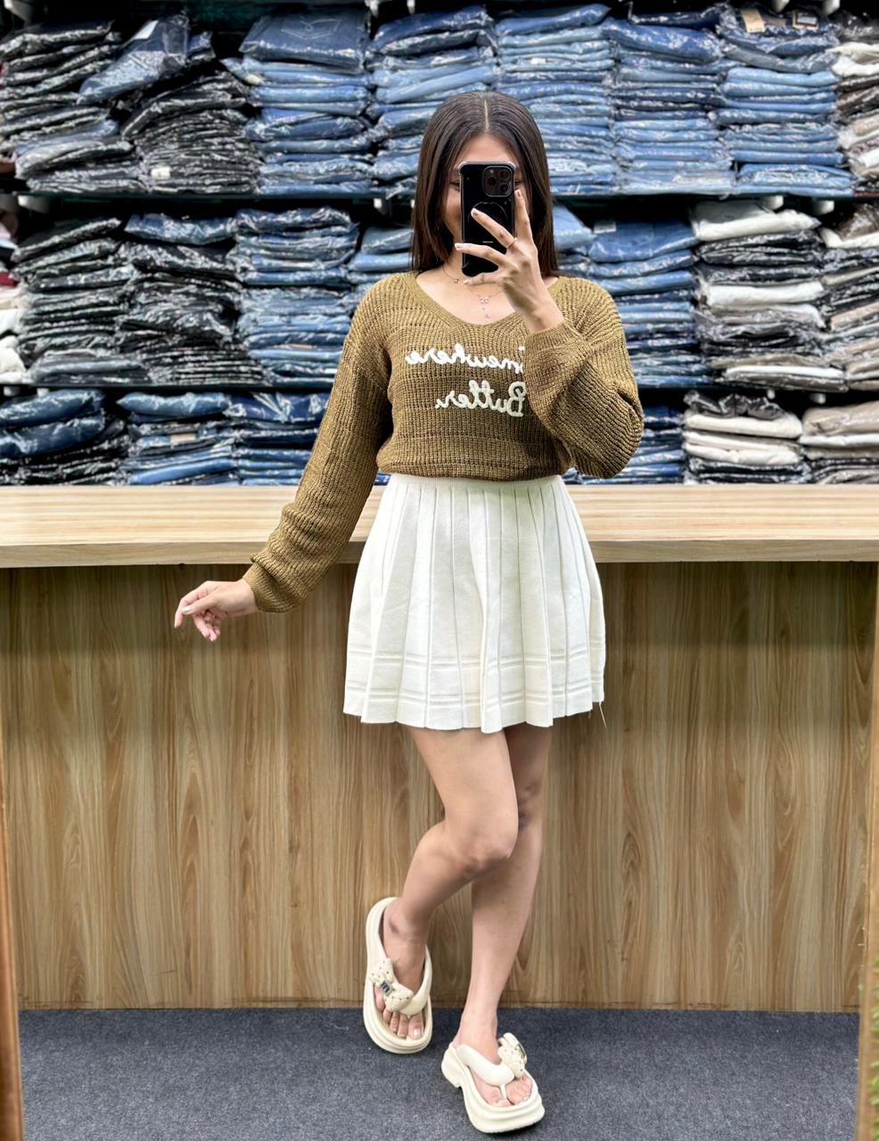 CROSIOTOP-WOOLSKIRT PAIR