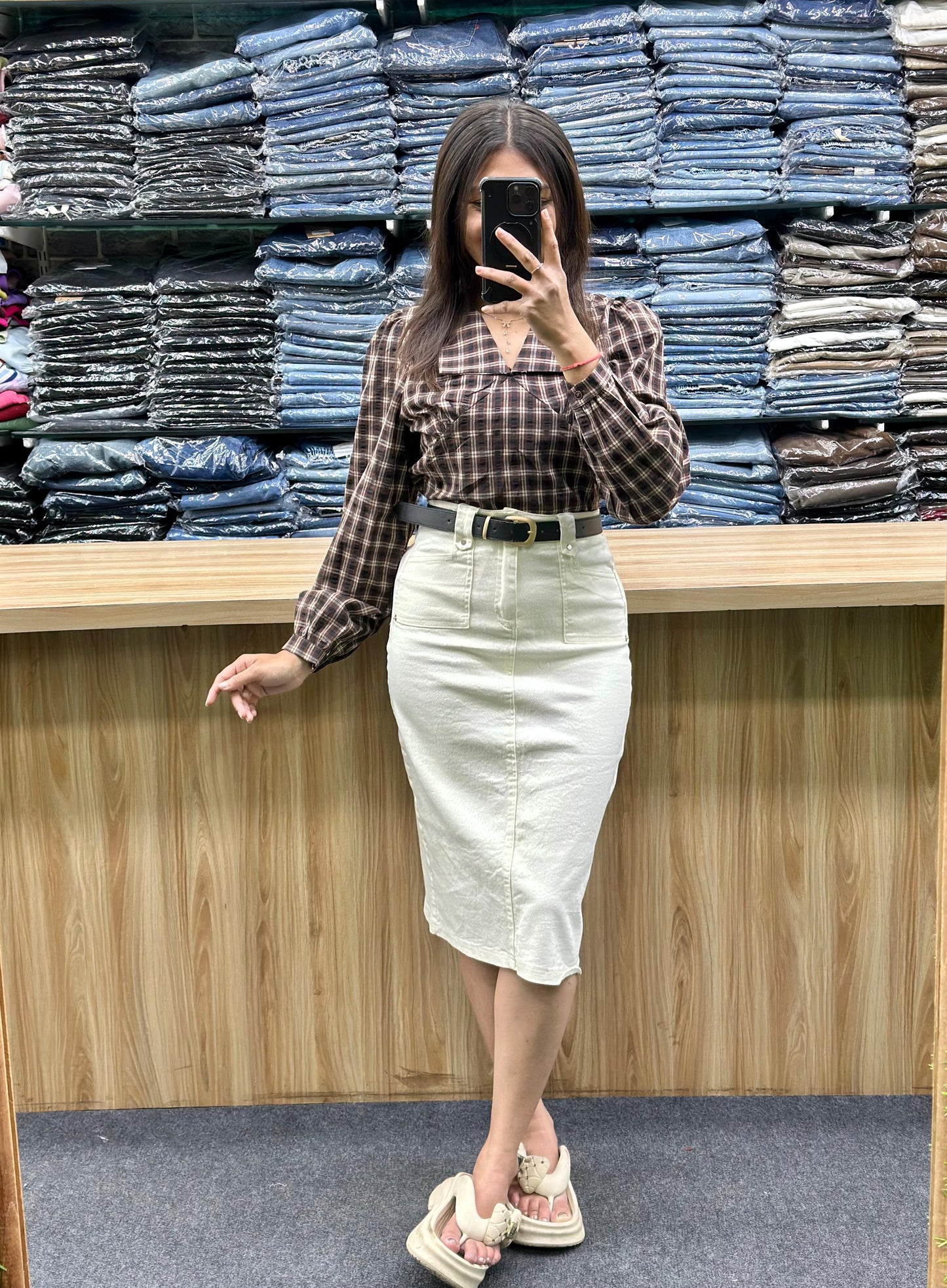VLINE TOP-SKIRT PAIR