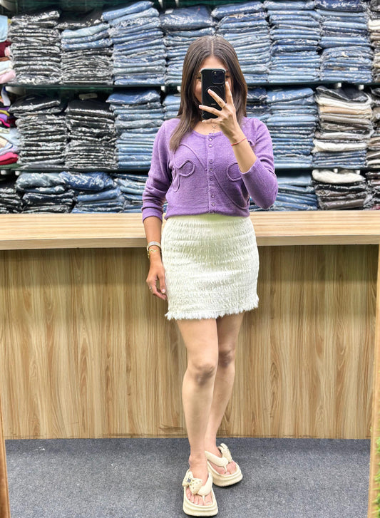 KNITED TOP-SKIRT PAIR