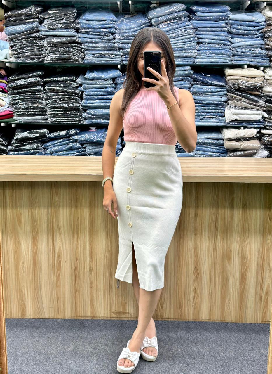 ONLY WOOLAN SKIRT