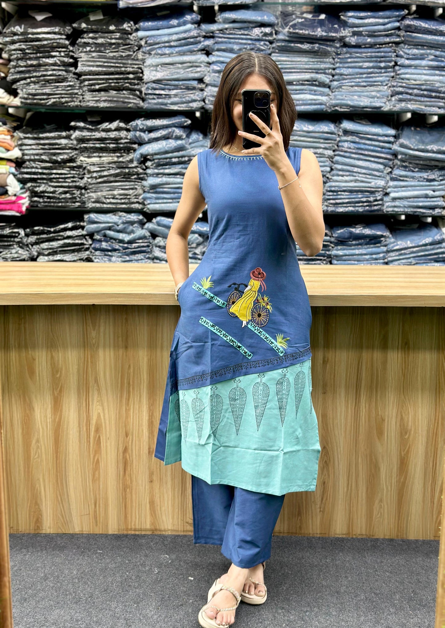 KURTA PLAZO PAIR - JC3631