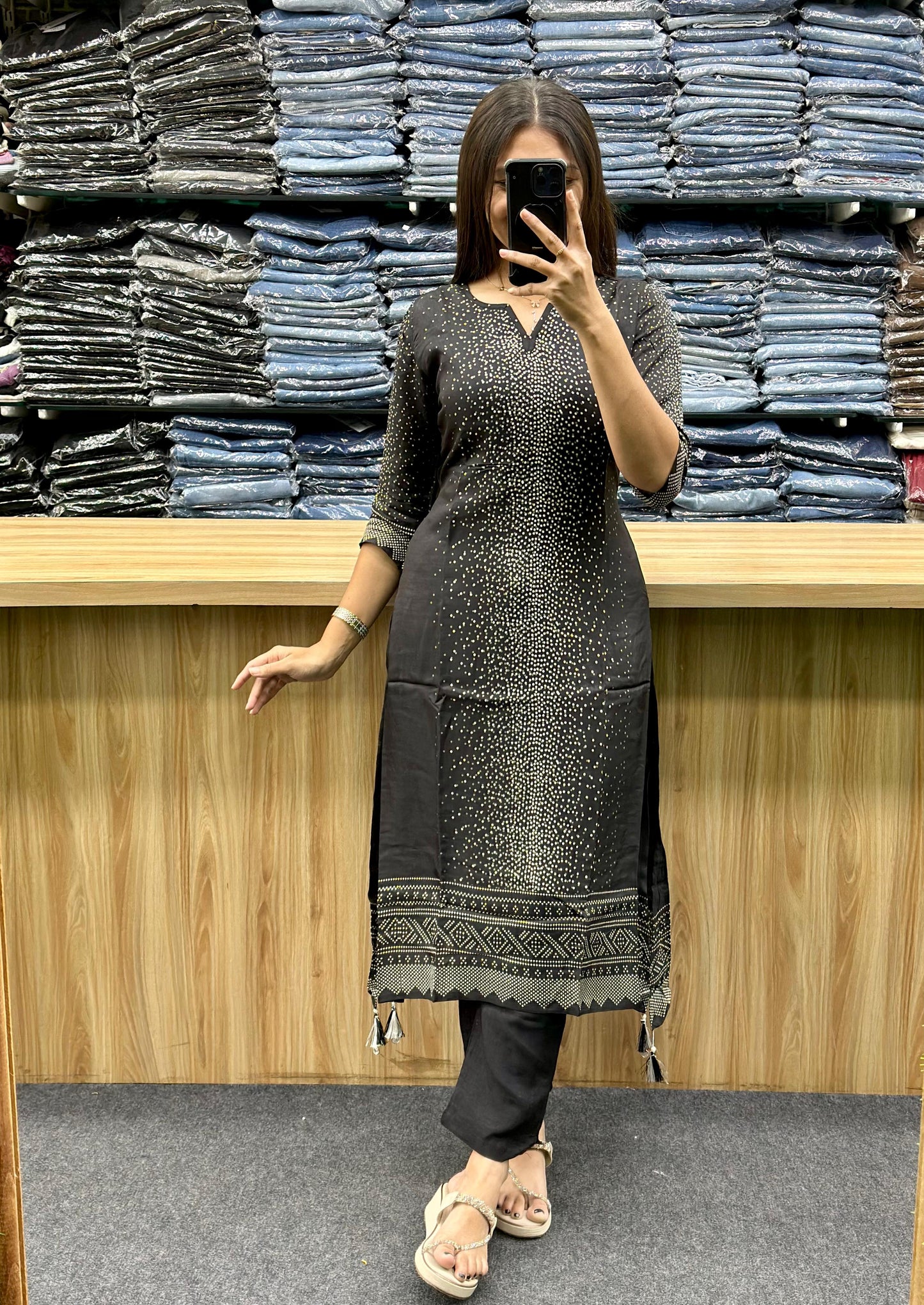 KURTA PLAZO PAIR - ST217B