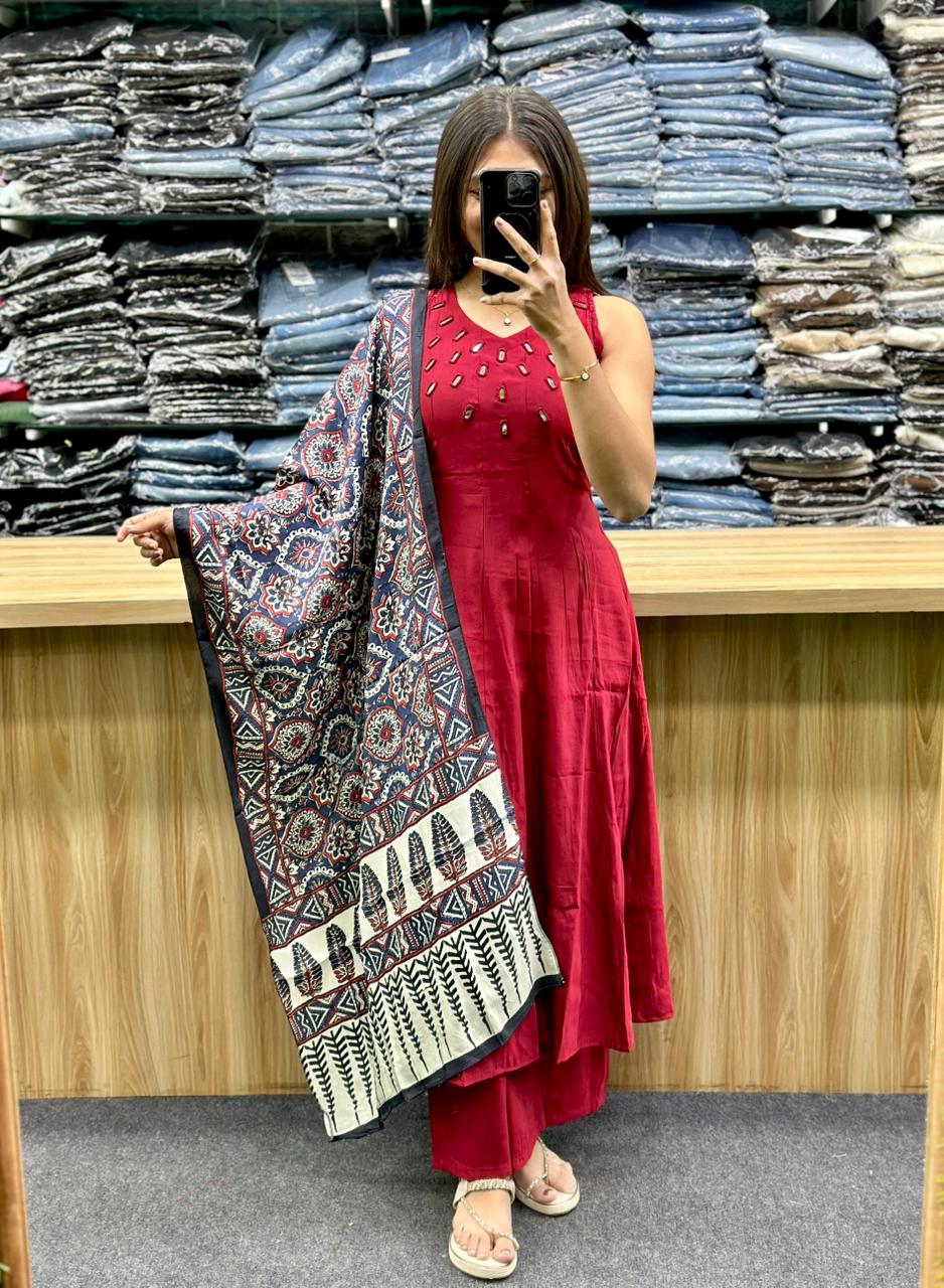 KURTI DUPATTA PAIR-A135294