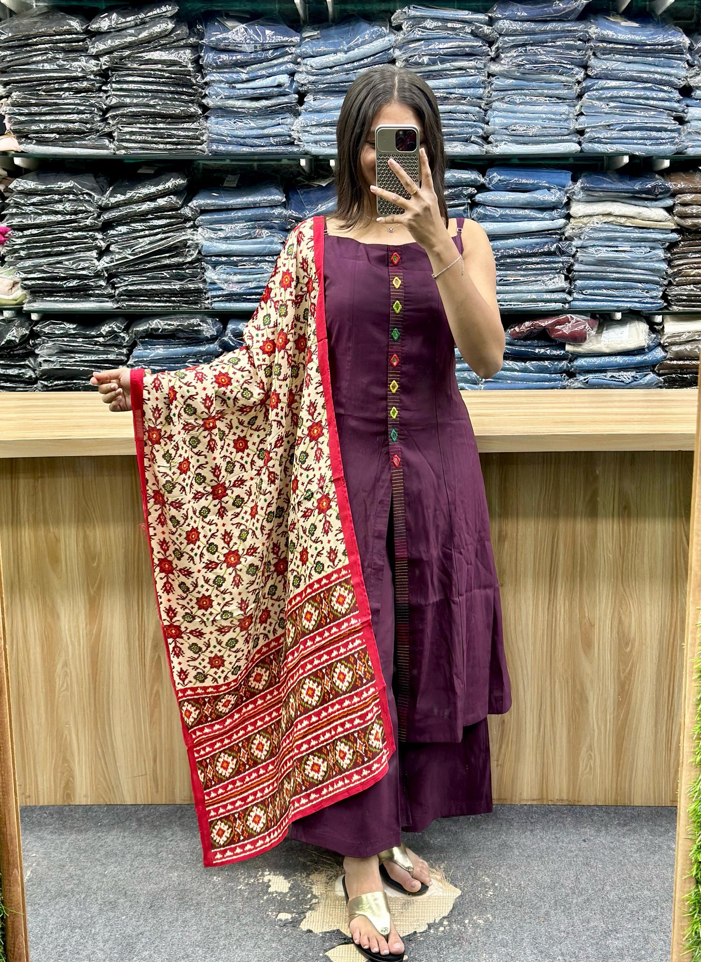 SPAGHETTI DUPATTA PAIR-A137412-13-15