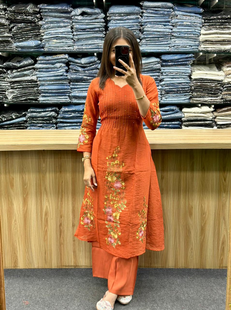 ETHNIC KURTI PAIR-AB1173