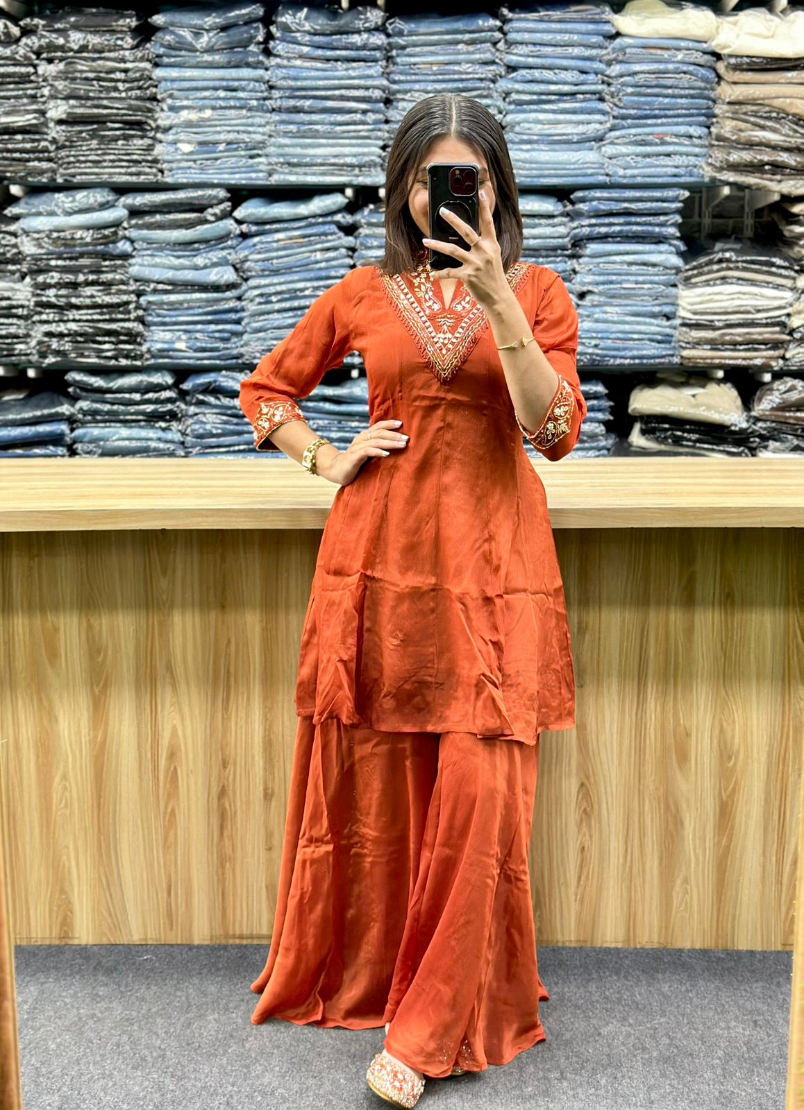 ETHNIC KURTI PAIR-AV358