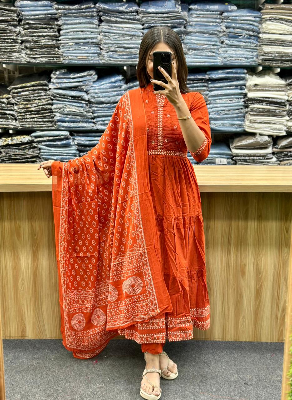 ETHNIC KURTI PAIR-BL201