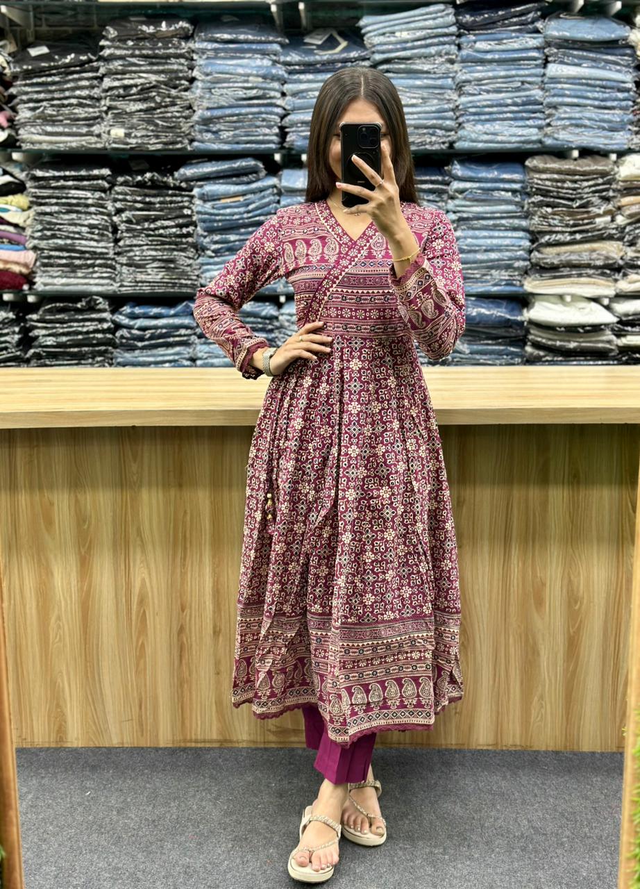 ANARKALI STYLE DRESS - DS2012