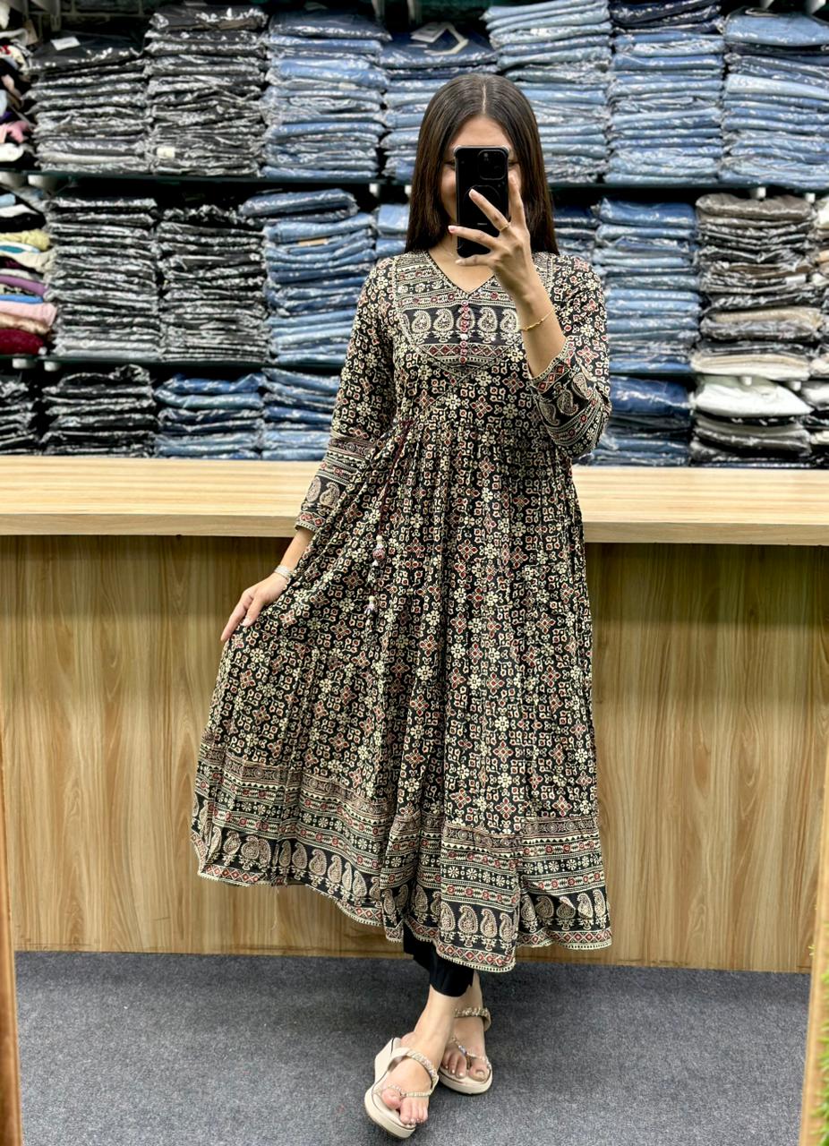 ANARKALI STYLE DRESS - DS2012