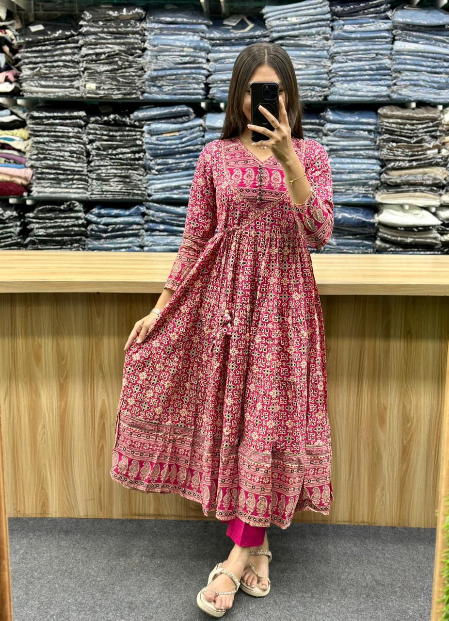ANARKALI STYLE DRESS - DS2012