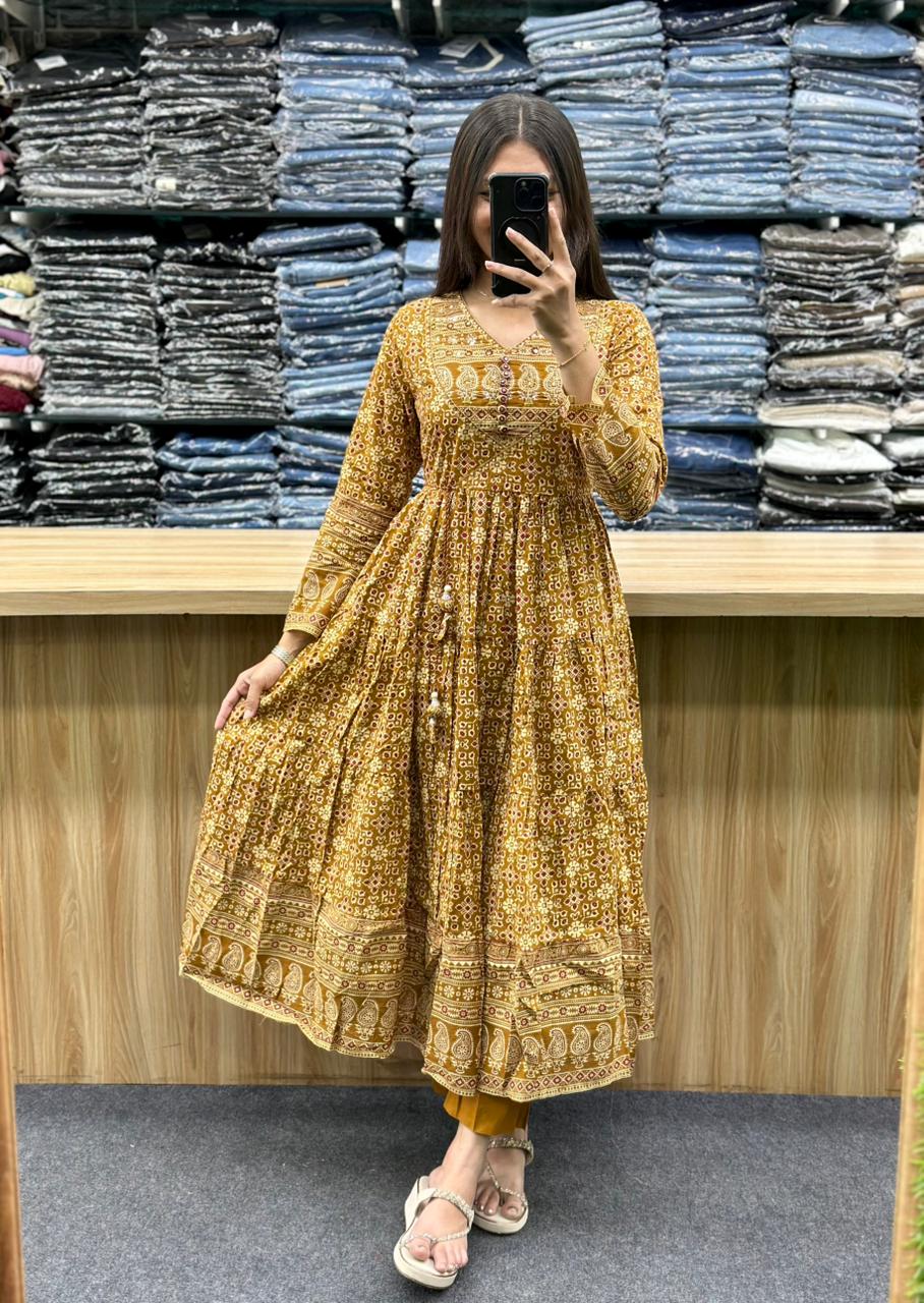 ANARKALI STYLE DRESS - DS2012