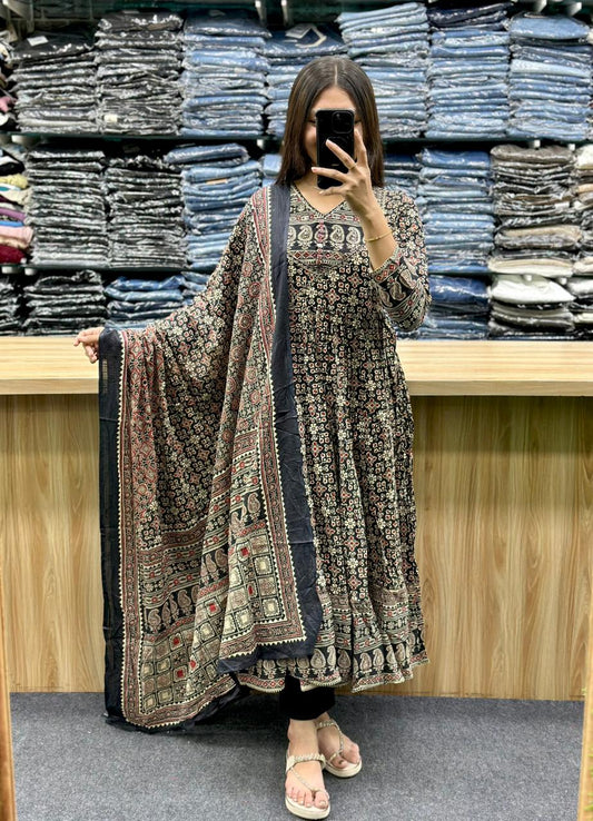 ANARKALI STYLE DRESS - DS2012