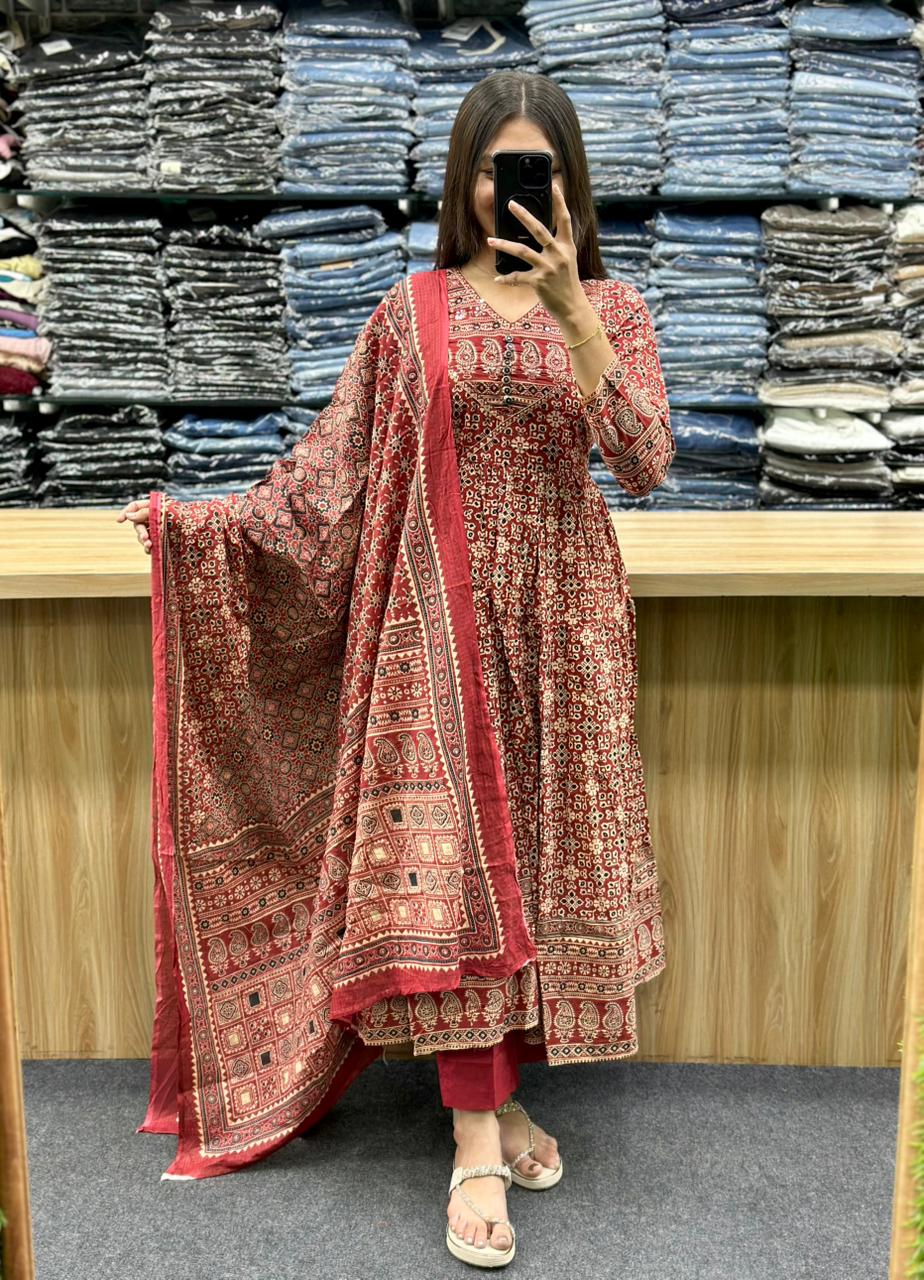 ANARKALI STYLE DRESS - DS2012