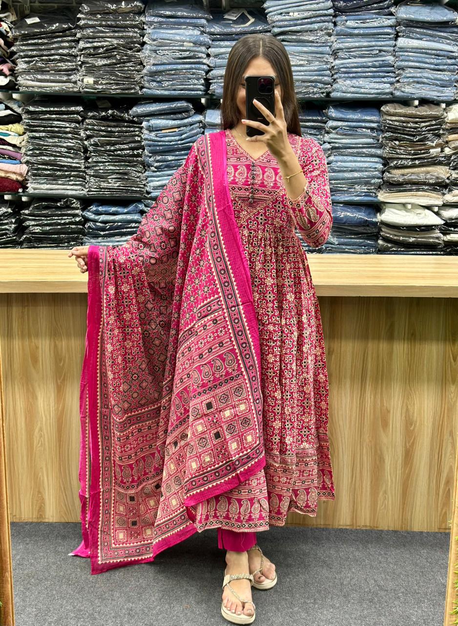 ANARKALI STYLE DRESS - DS2012