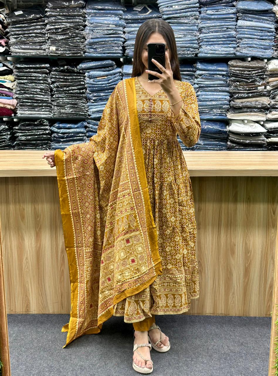 ANARKALI STYLE DRESS - DS2012