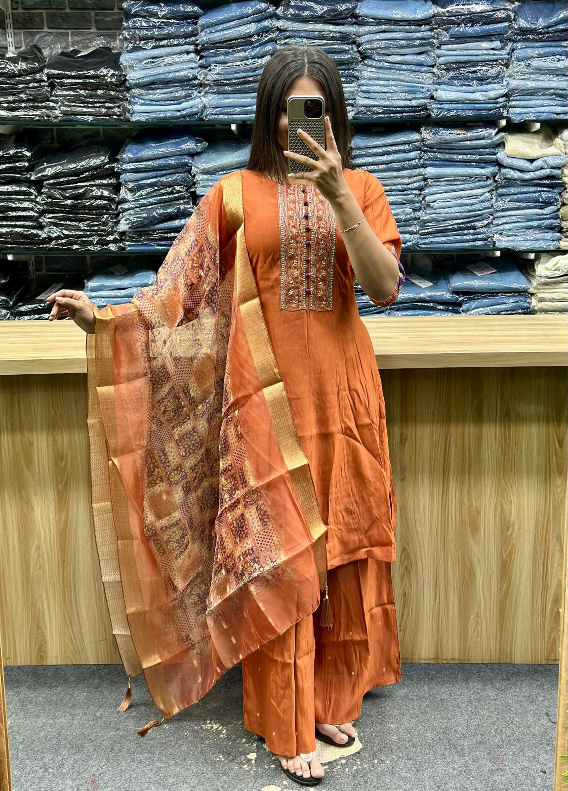 SHORT KURTI PLAZA PAIR-F235