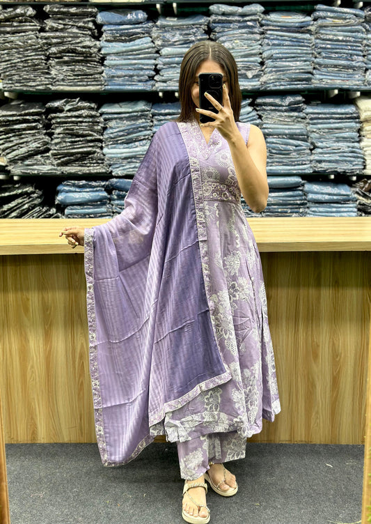 MUL COTTON DUPATTA PAIR-F250