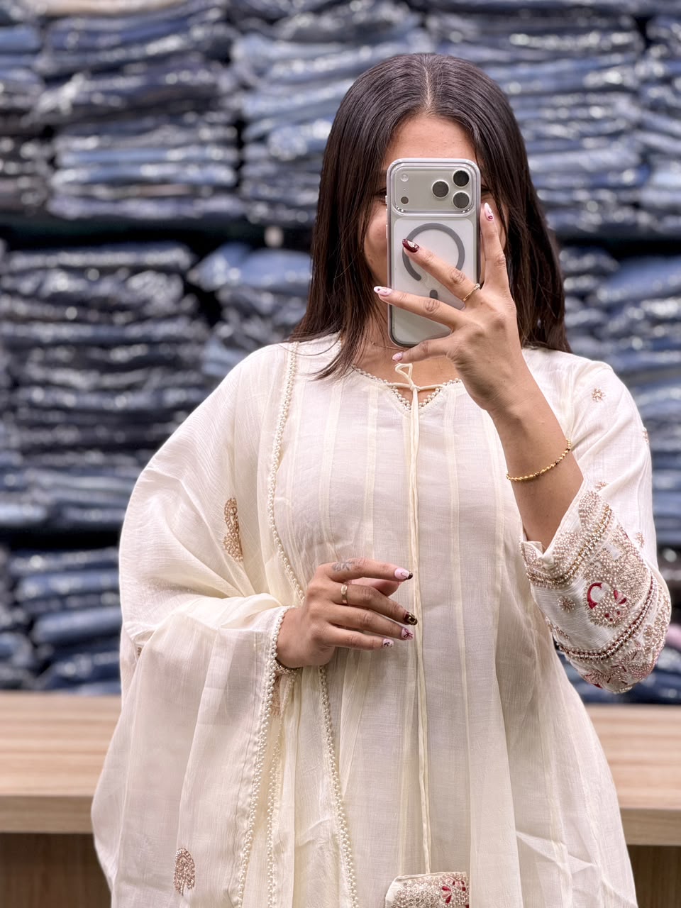 DUPATTA PAIR-HK409