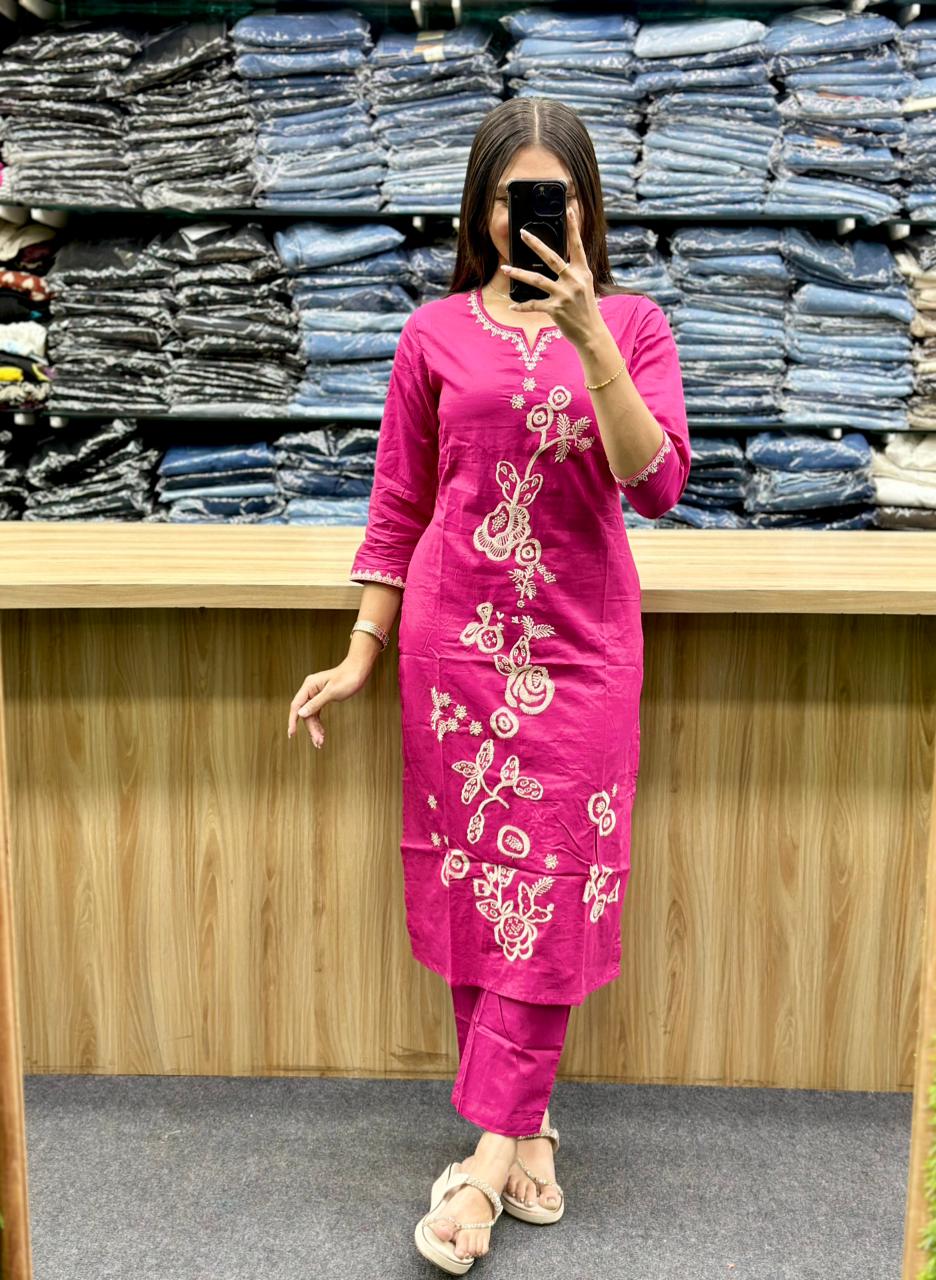 KURTI PENT DUPATTA PAIR-HT232